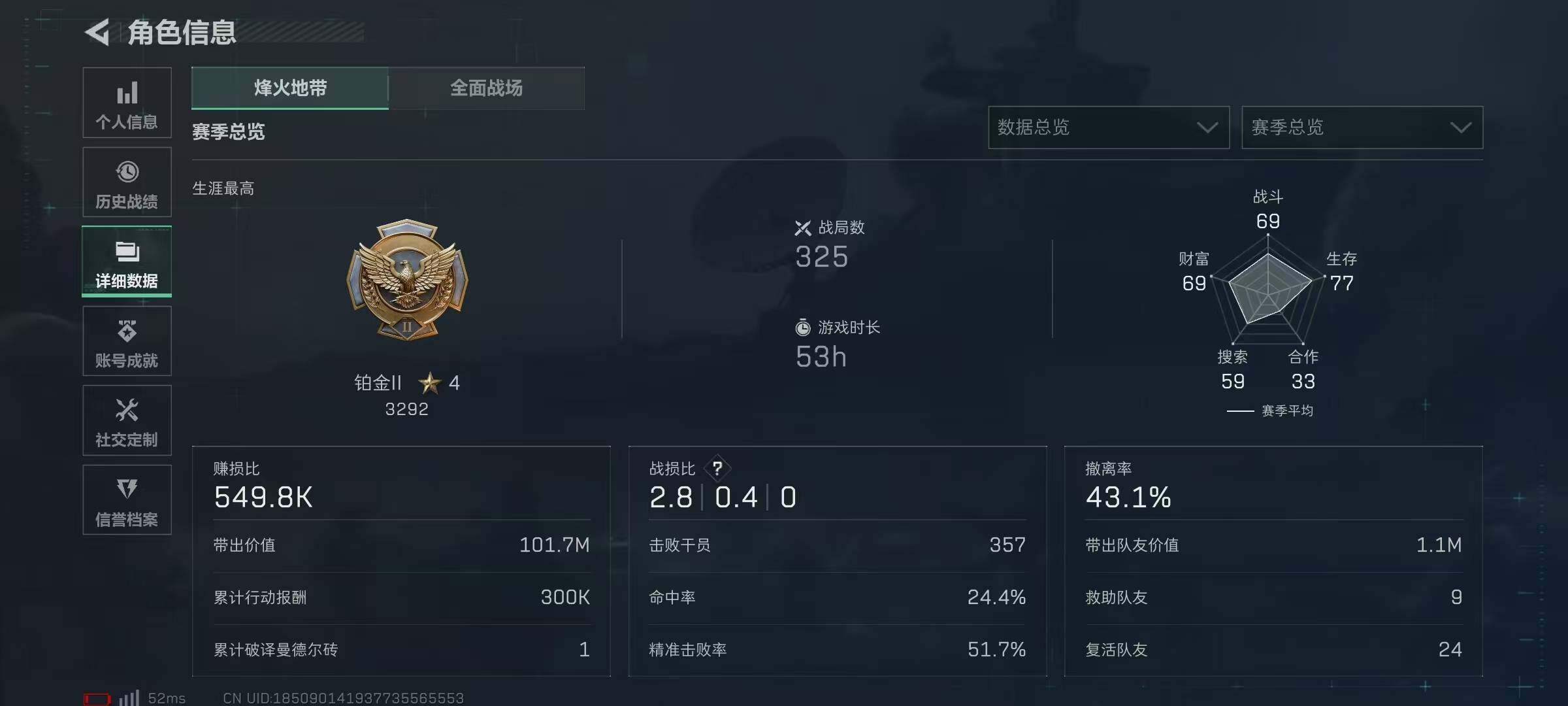 SJZCMW386870三角洲行动账号详情图4 SJZCMW386870三角洲行动账号详情图4