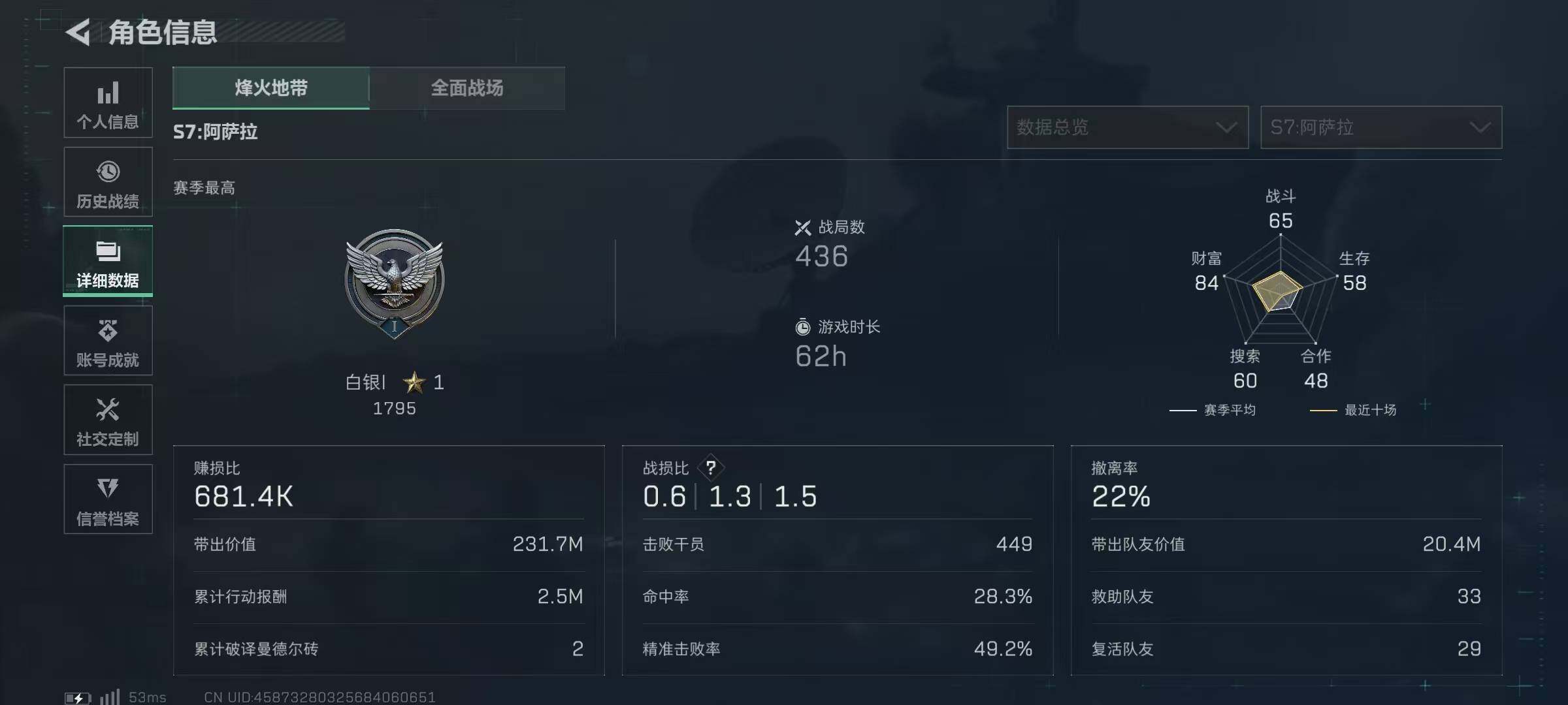 SJZQM384020三角洲行动账号详情图8 SJZQM384020三角洲行动账号详情图8