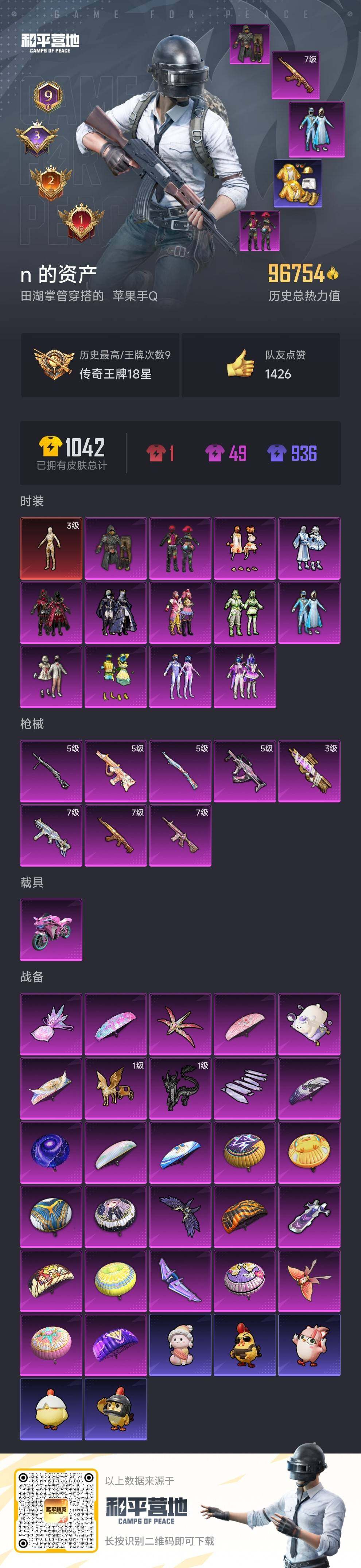 HPQM3417458和平精英账号详情图4 HPQM3417458和平精英账号详情图4