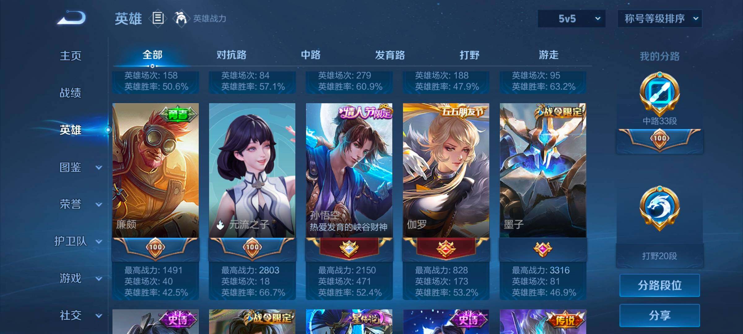 WZCMW3430780王者荣耀账号详情图16 WZCMW3430780王者荣耀账号详情图16