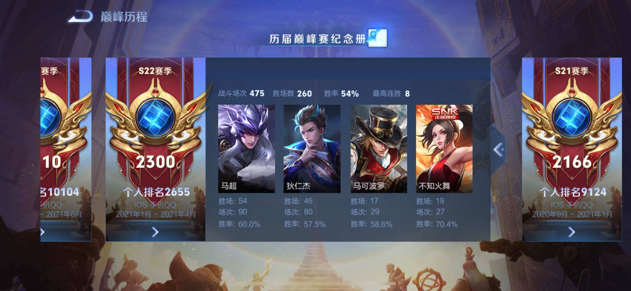 WZCMY3418611王者荣耀账号详情图3 WZCMY3418611王者荣耀账号详情图3