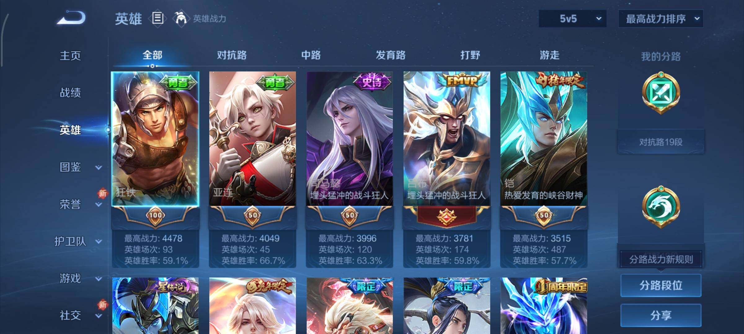 WZCMY3473429王者荣耀账号详情图3