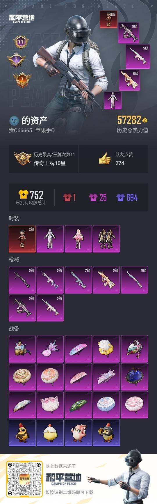 HPCMW3432668和平精英账号详情图3 HPCMW3432668和平精英账号详情图3