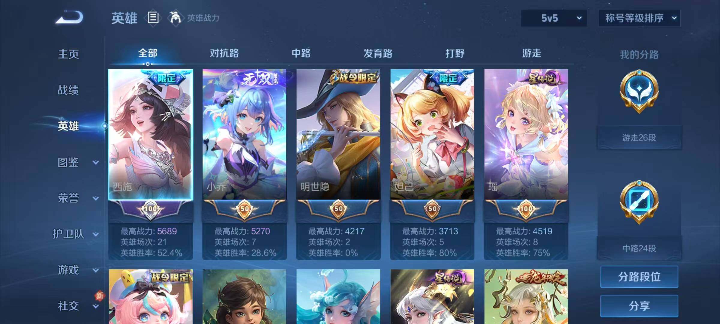 WZCMW3427722王者荣耀账号详情图7 WZCMW3427722王者荣耀账号详情图7