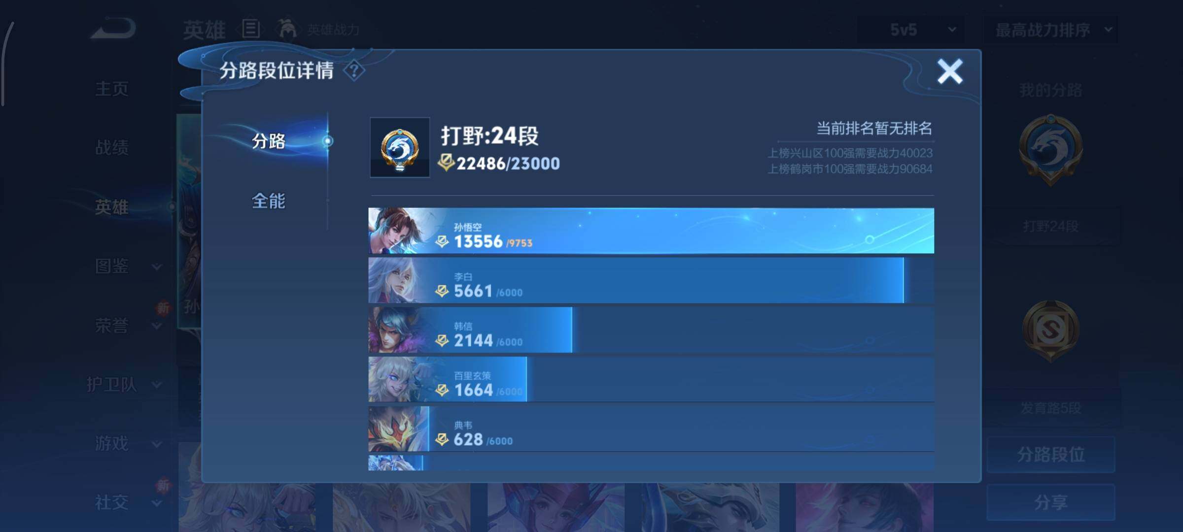 WZCMY3427409王者荣耀账号详情图4