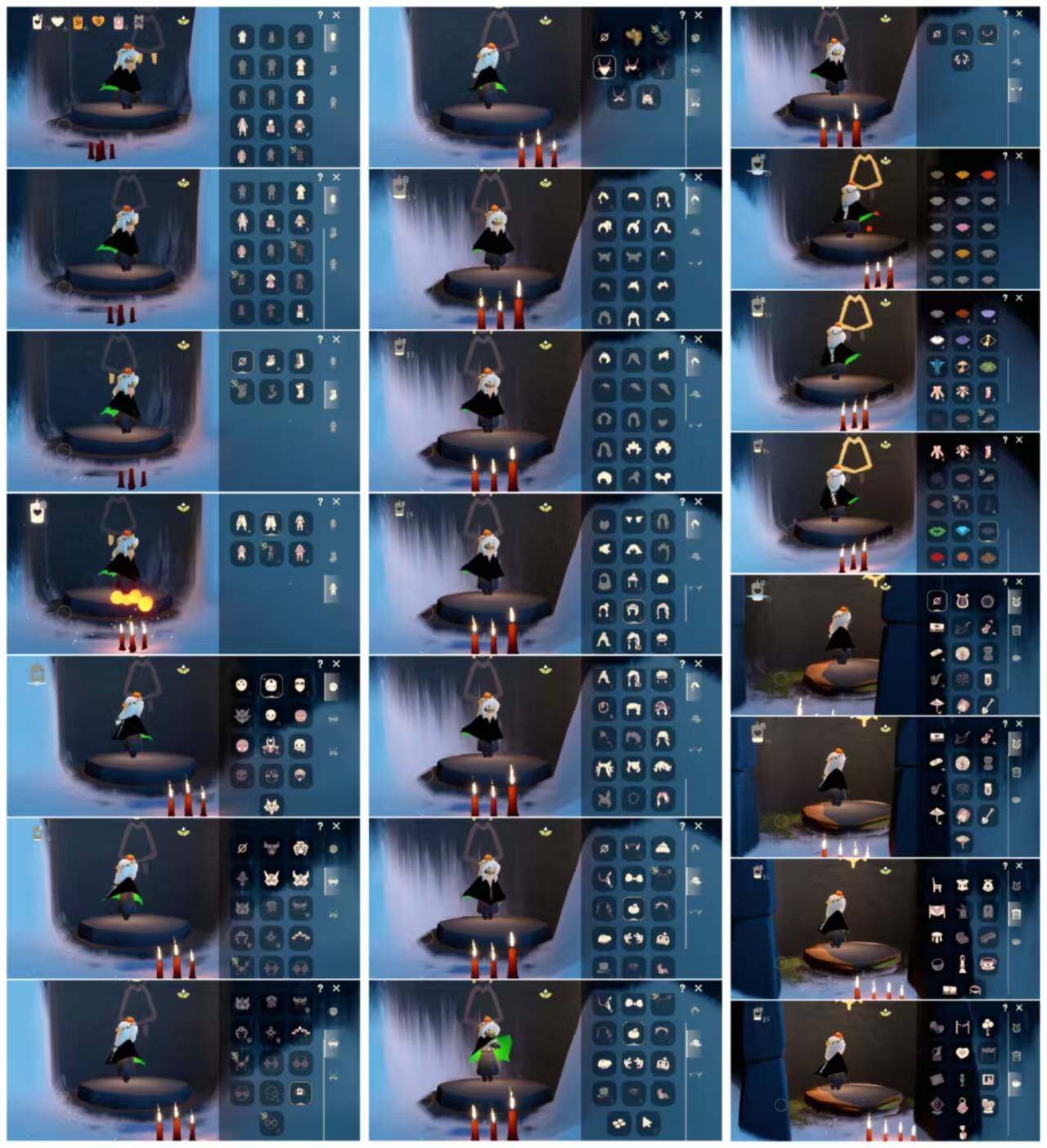 光遇账号安卓官服HY1289  安官  【毕业图】云野，霞谷 【毕业季】彩染季 【蜡烛】19 【爱心】6 【稀有礼包】瑞气服饰，圣诞鹿角，四叶草头饰，小王子围巾，盘龙围巾斗篷，蛛网斗篷，瑞气纸伞，献瑞折扇礼包，大橘