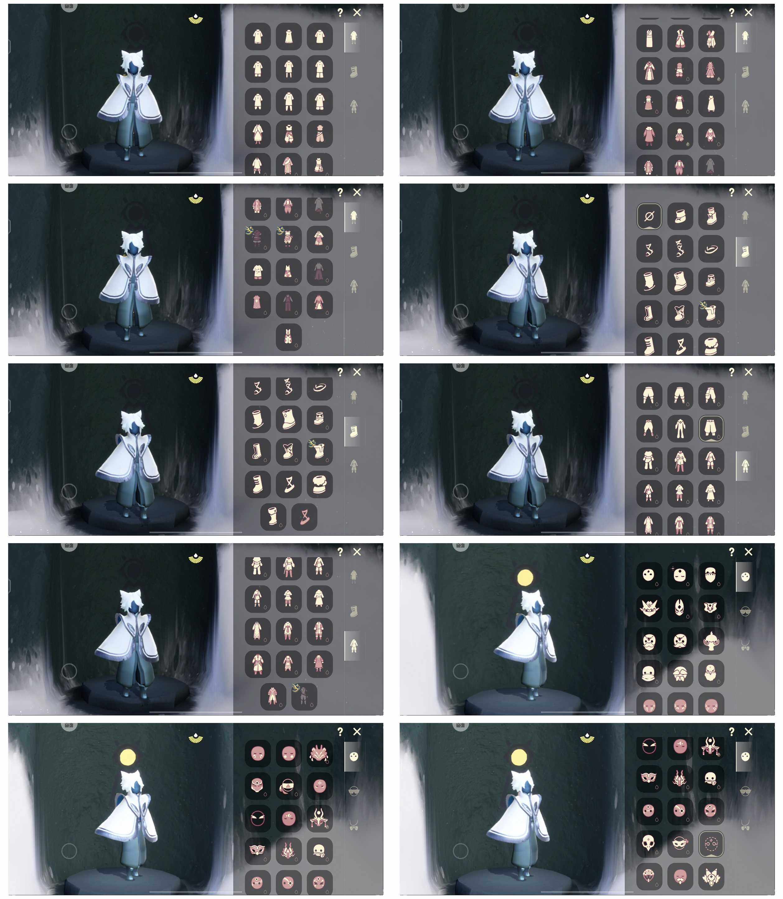 光遇账号华为渠道服11季12翼巫师帽绊爱线框斗篷献瑞折扇绑带舞服黄鼠狼面具海洋武士裤高马尾郡主头
资源： 蜡烛1028   爱心165  红烛126  翼12
已毕业地图：全图毕业
毕业季节： 夜行季   拾光季 归