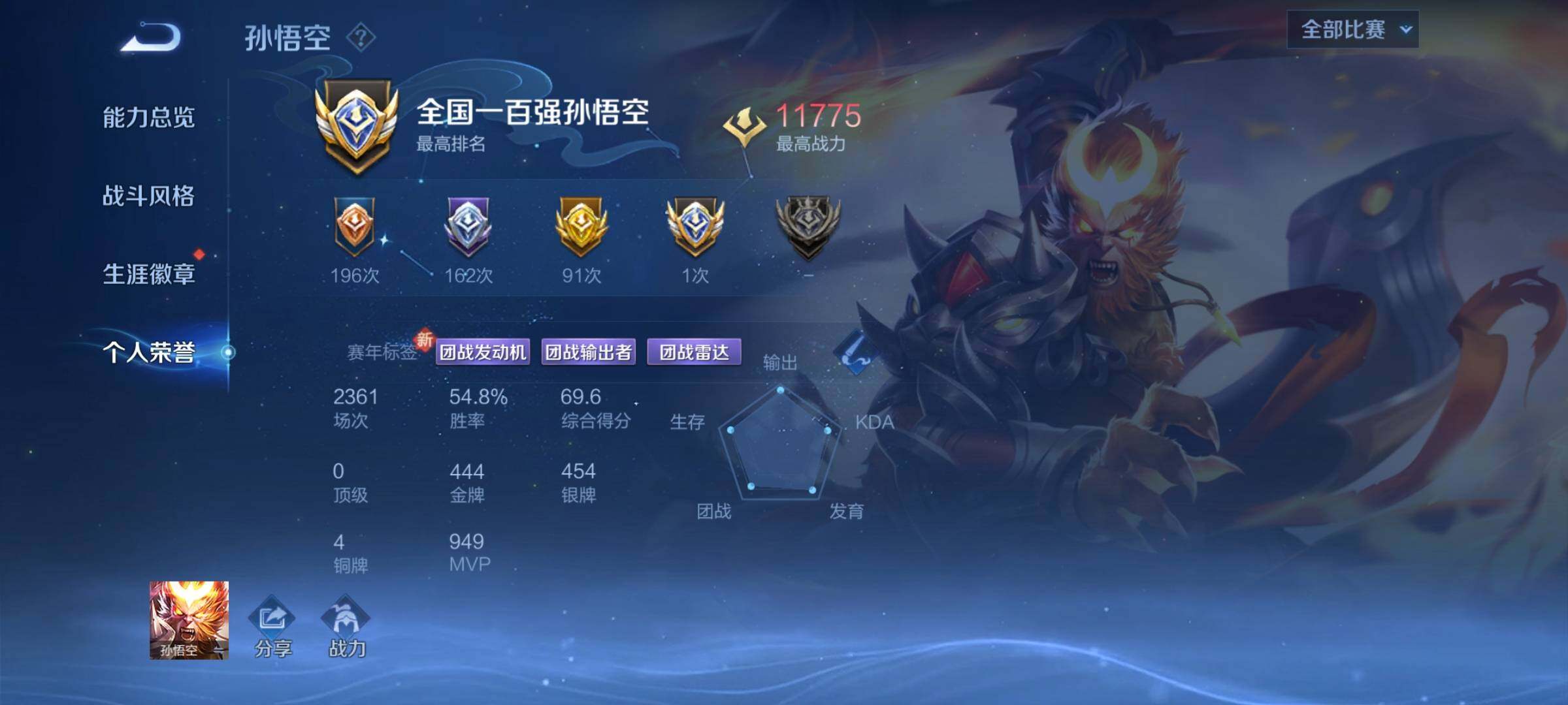 WZCMY3432339王者荣耀账号详情图9 WZCMY3432339王者荣耀账号详情图9