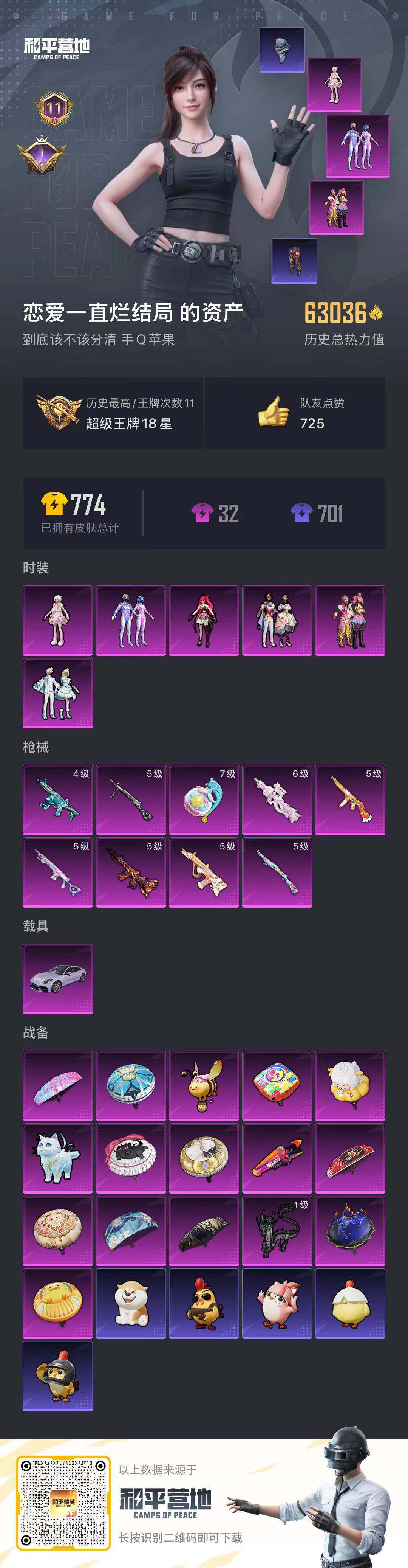 HPCMW3428374和平精英账号详情图31 HPCMW3428374和平精英账号详情图31