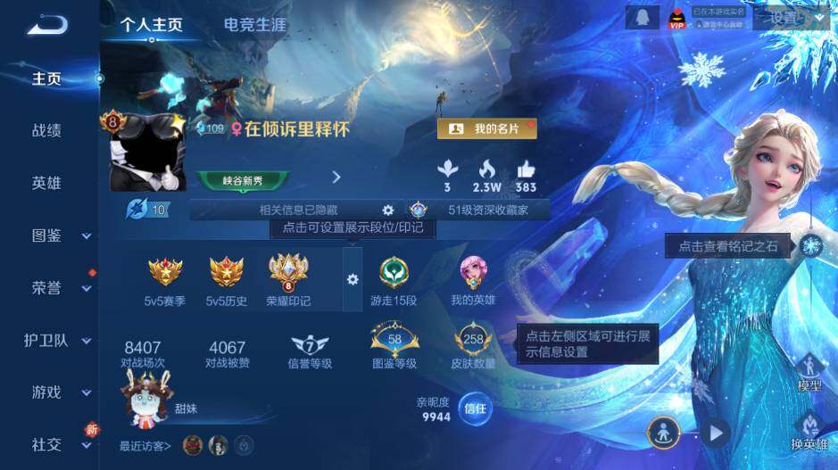 WZ0349892王者荣耀账号详情图8 WZ0349892王者荣耀账号详情图8