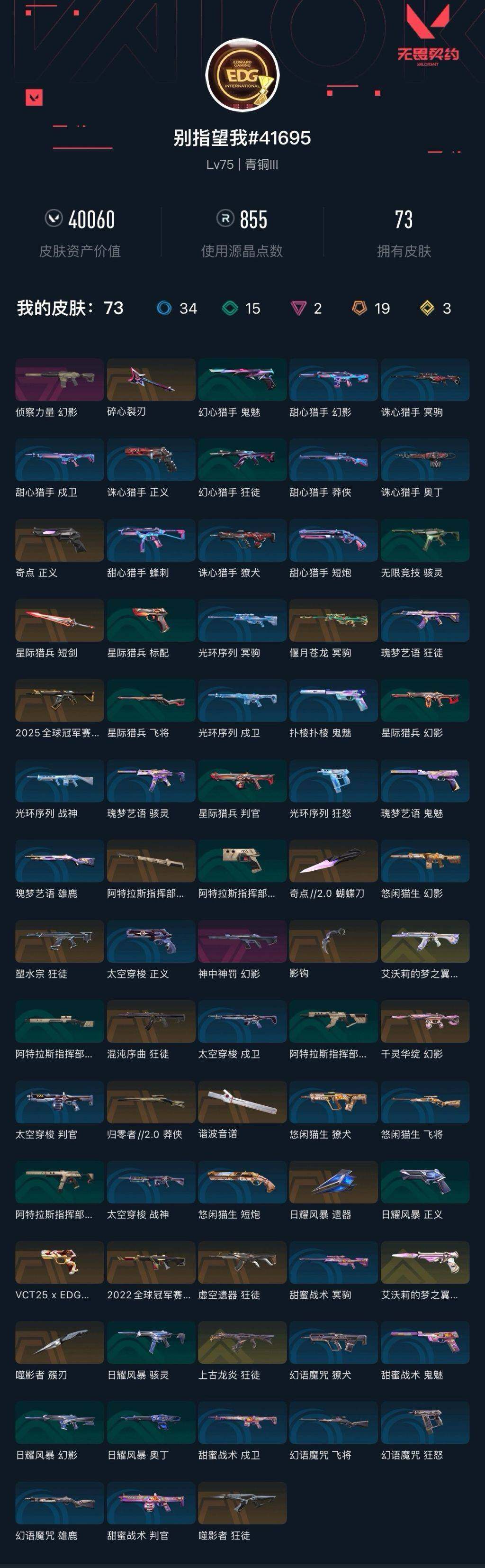 WWQXL328470无畏契约账号详情图4 WWQXL328470无畏契约账号详情图4