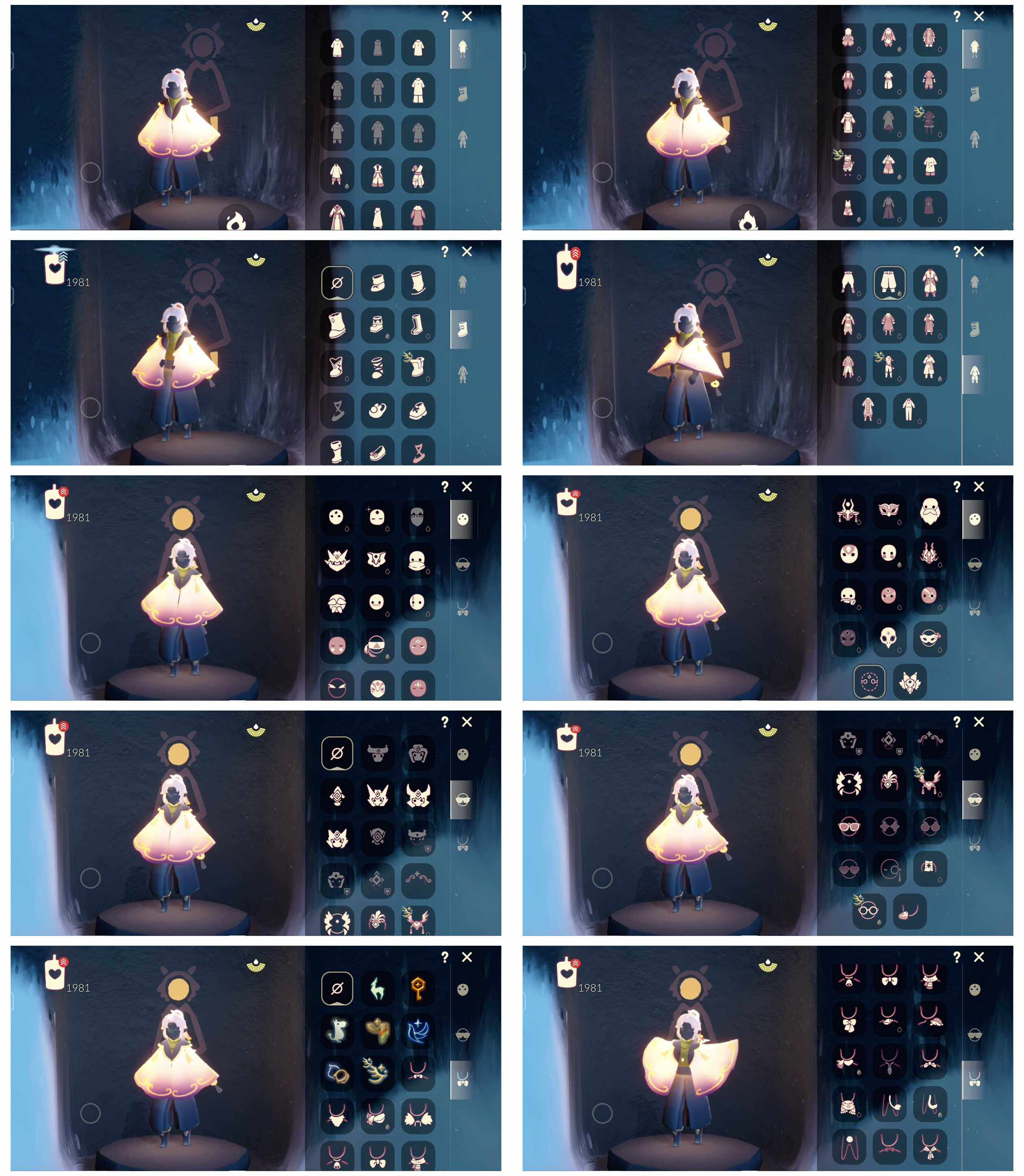 光遇账号安卓官服7季12翼武士裤巫师帽蝙蝠套装美工衣欧若拉之翼
资源： 蜡烛1981   爱心403  红烛44  翼12
已毕业地图：雨林  霞谷   墓土
毕业季节： 九色鹿季  筑巢季   姆明季   彩染季