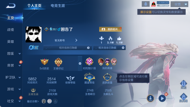 WZ0349897王者荣耀账号详情图8