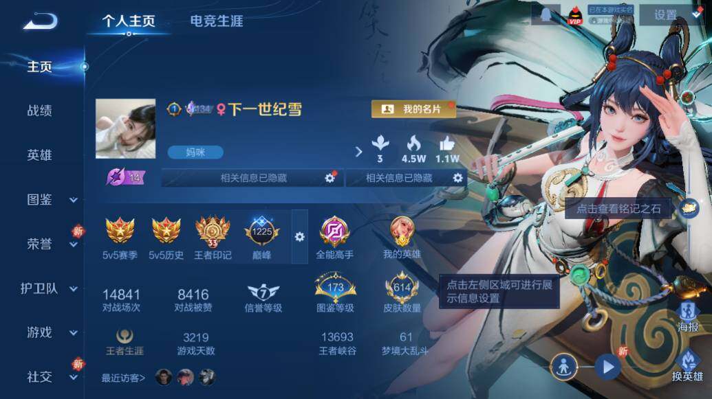 WZLE3415804王者荣耀账号详情图12 WZLE3415804王者荣耀账号详情图12