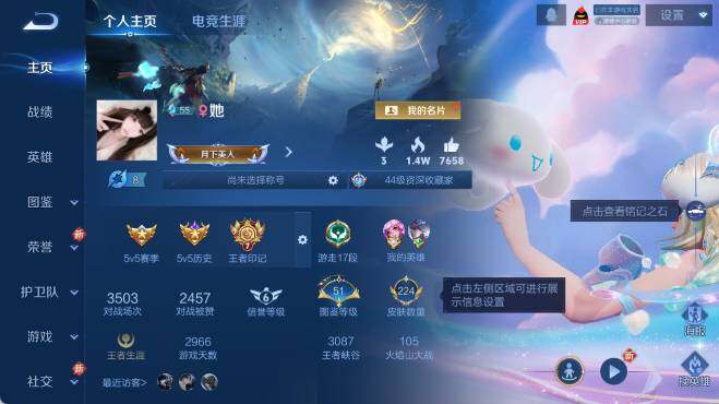 WZ0349906王者荣耀账号详情图7 WZ0349906王者荣耀账号详情图7