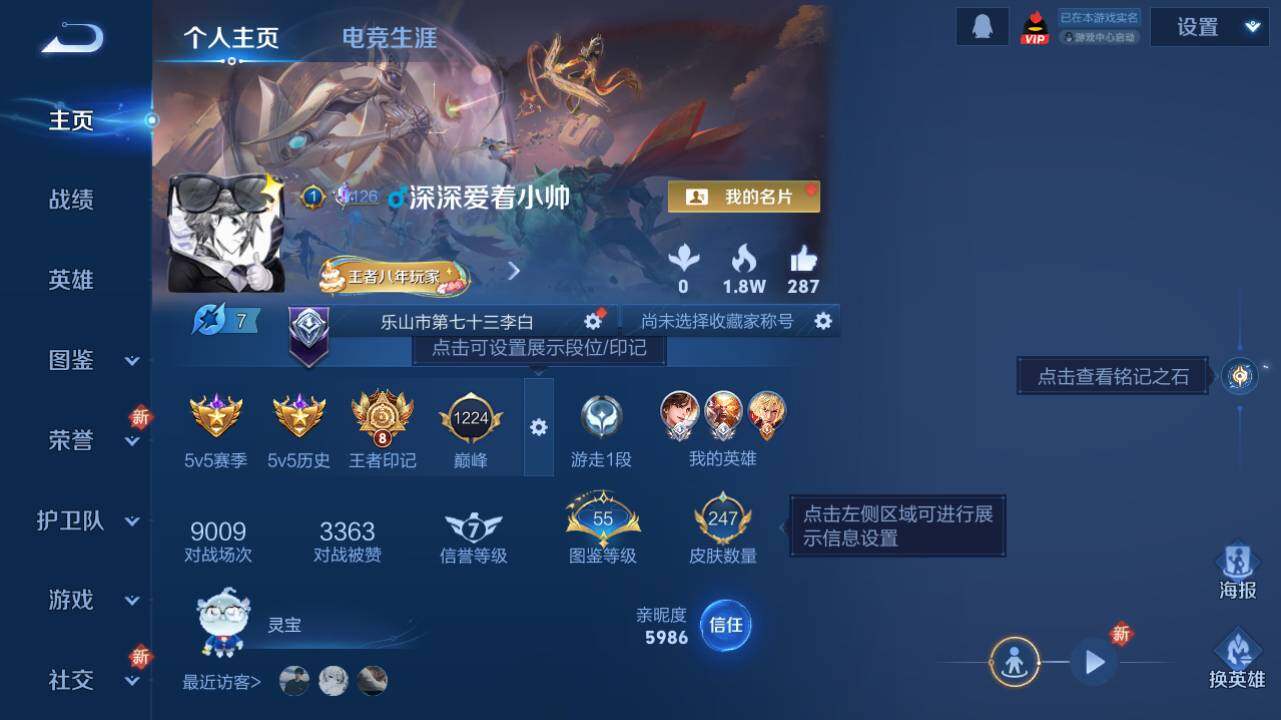 WZ0349910王者荣耀账号详情图8