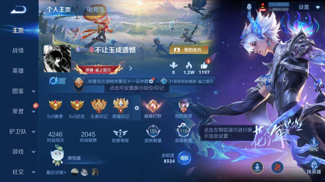 WZ0349909王者荣耀账号详情图4