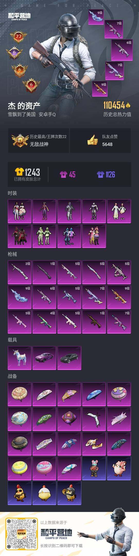 HPLE3429261和平精英账号详情图3 HPLE3429261和平精英账号详情图3