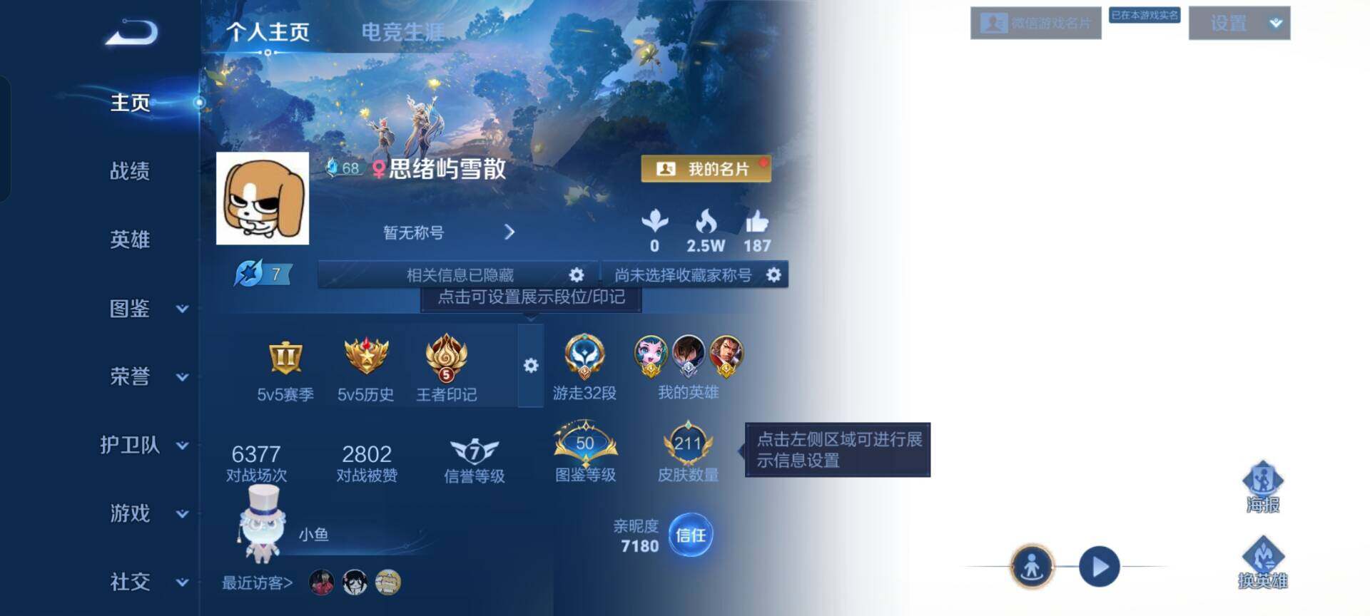 WZKG464887王者荣耀账号详情图2