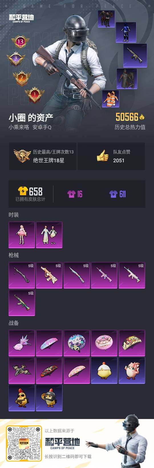 HPLX3429244和平精英账号详情图3 HPLX3429244和平精英账号详情图3