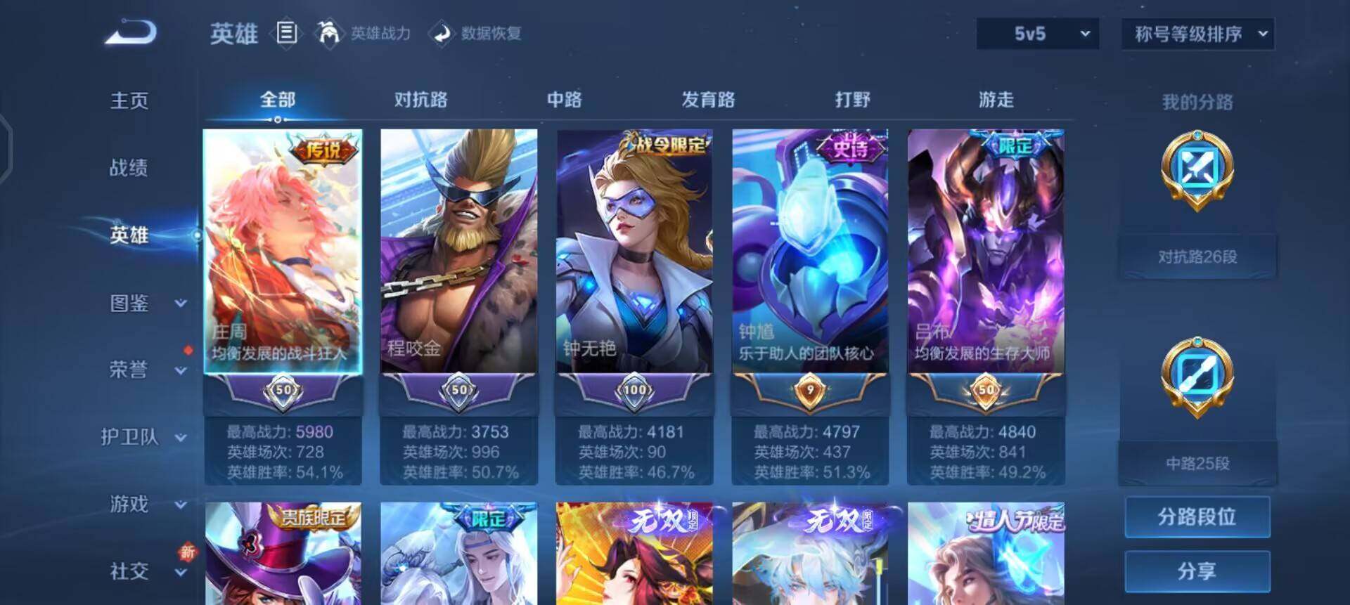 WZQM3427590王者荣耀账号详情图15 WZQM3427590王者荣耀账号详情图15