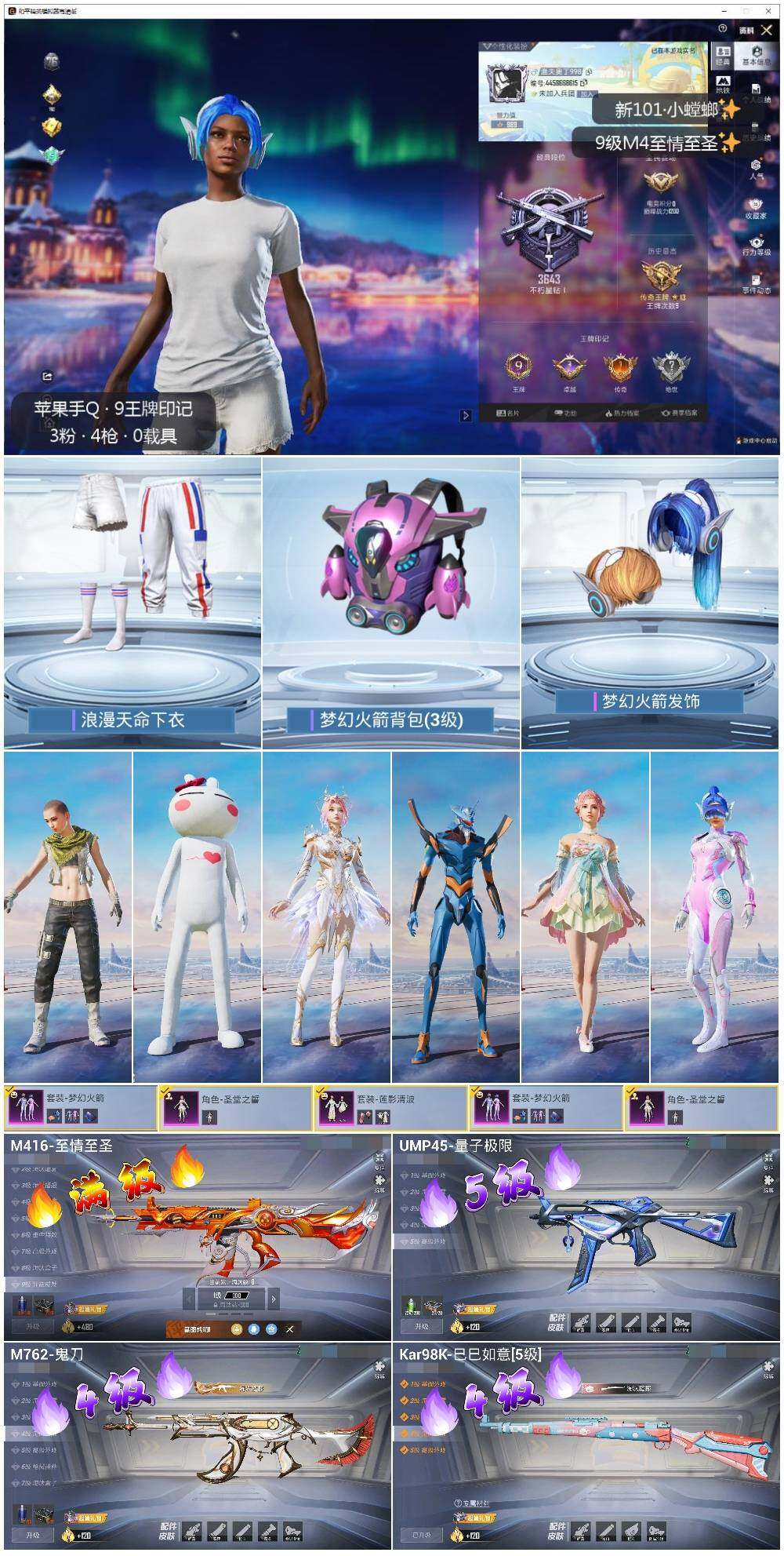 HPLX3429273和平精英账号详情图2 HPLX3429273和平精英账号详情图2