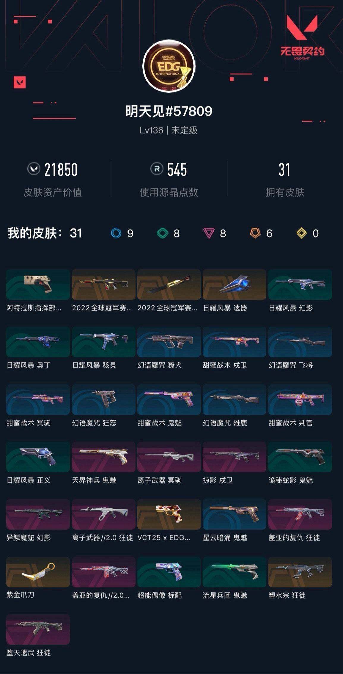 WWQXL328579无畏契约账号详情图4 WWQXL328579无畏契约账号详情图4