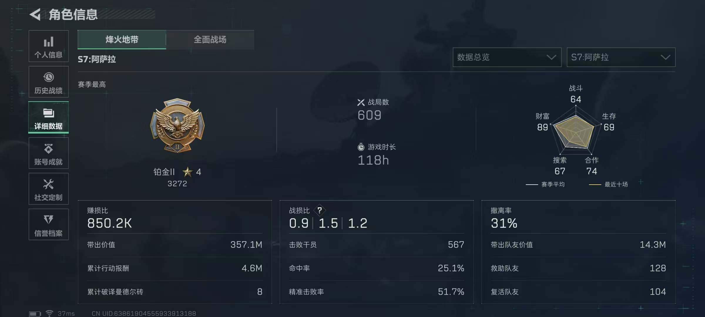 SJZQM383155三角洲行动账号详情图5 SJZQM383155三角洲行动账号详情图5