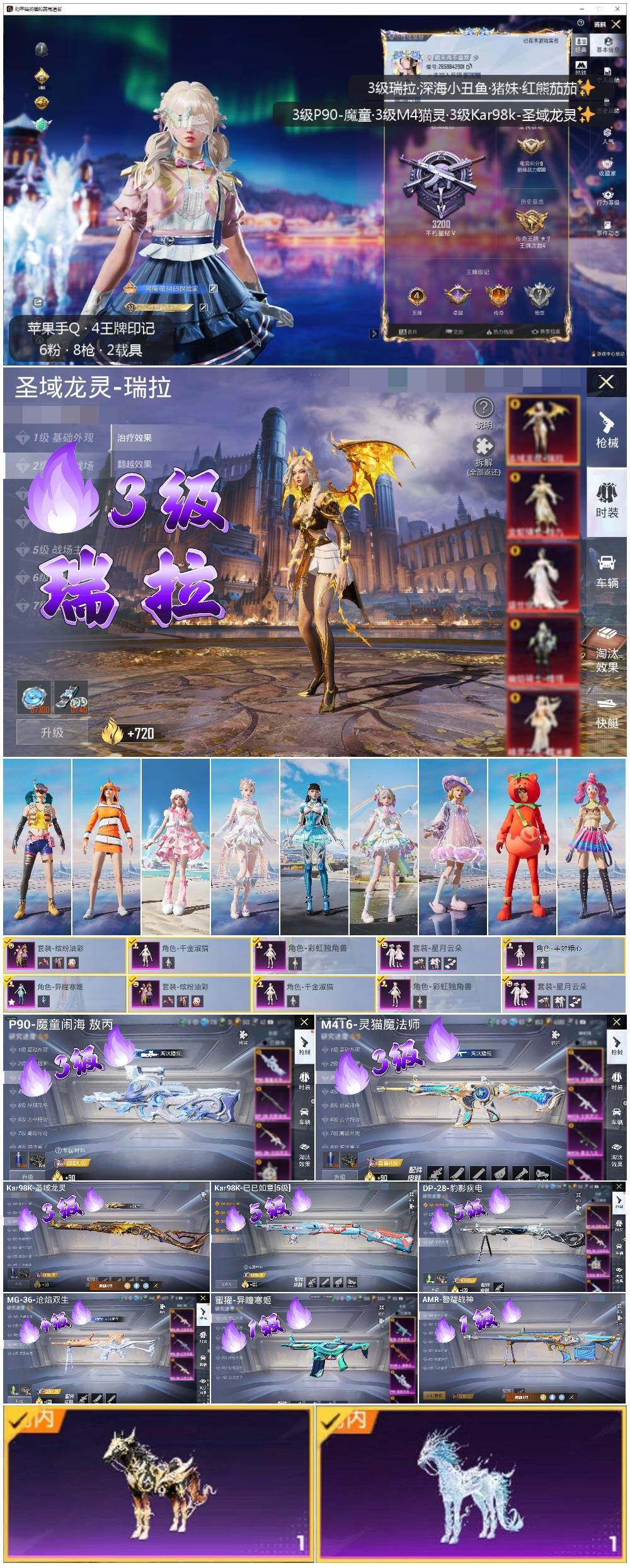 HPLX3429172和平精英账号详情图2 HPLX3429172和平精英账号详情图2