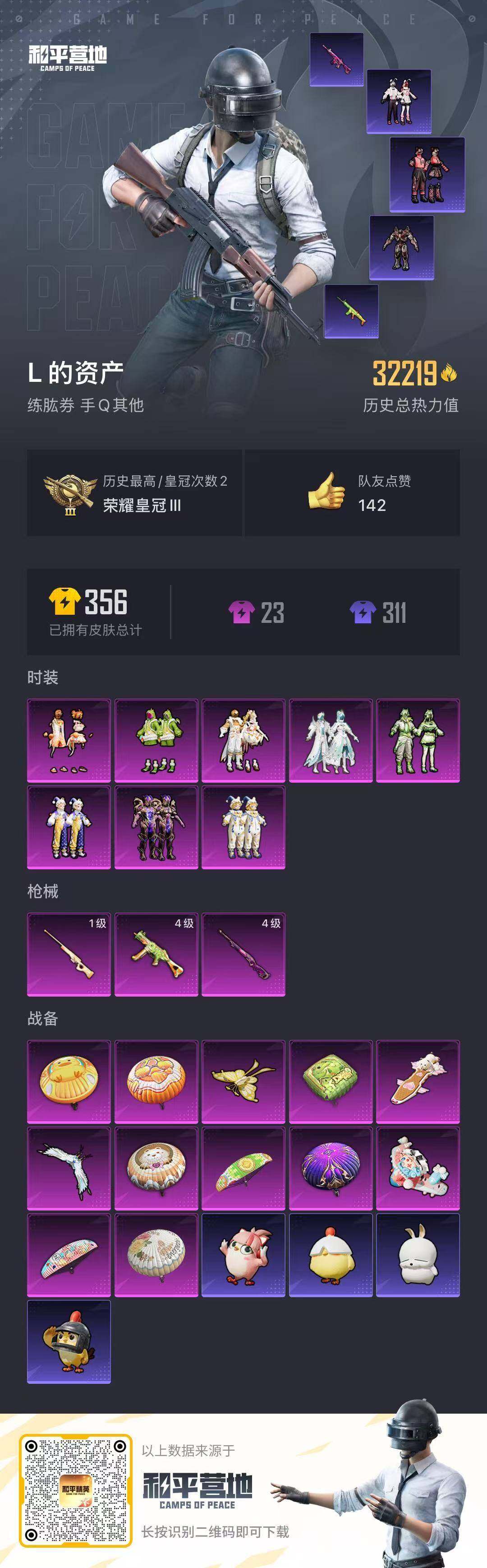 HPCMW3428718和平精英账号详情图17 HPCMW3428718和平精英账号详情图17