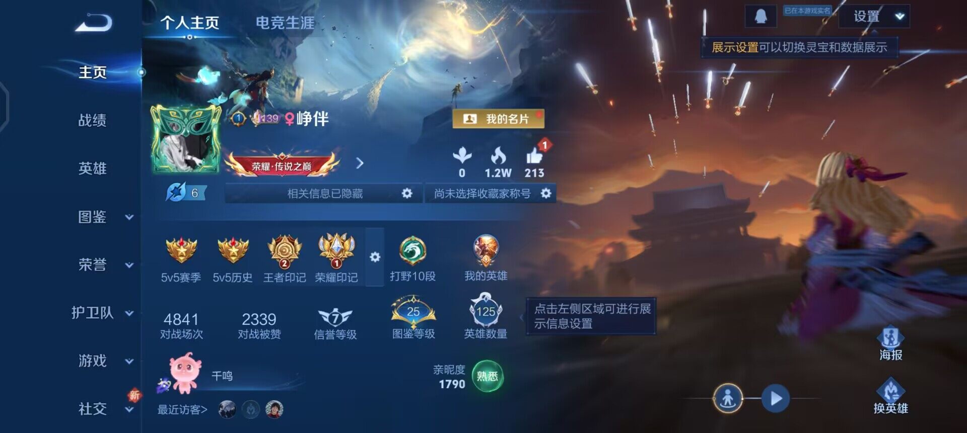 WZQM3427454王者荣耀账号详情图10 WZQM3427454王者荣耀账号详情图10