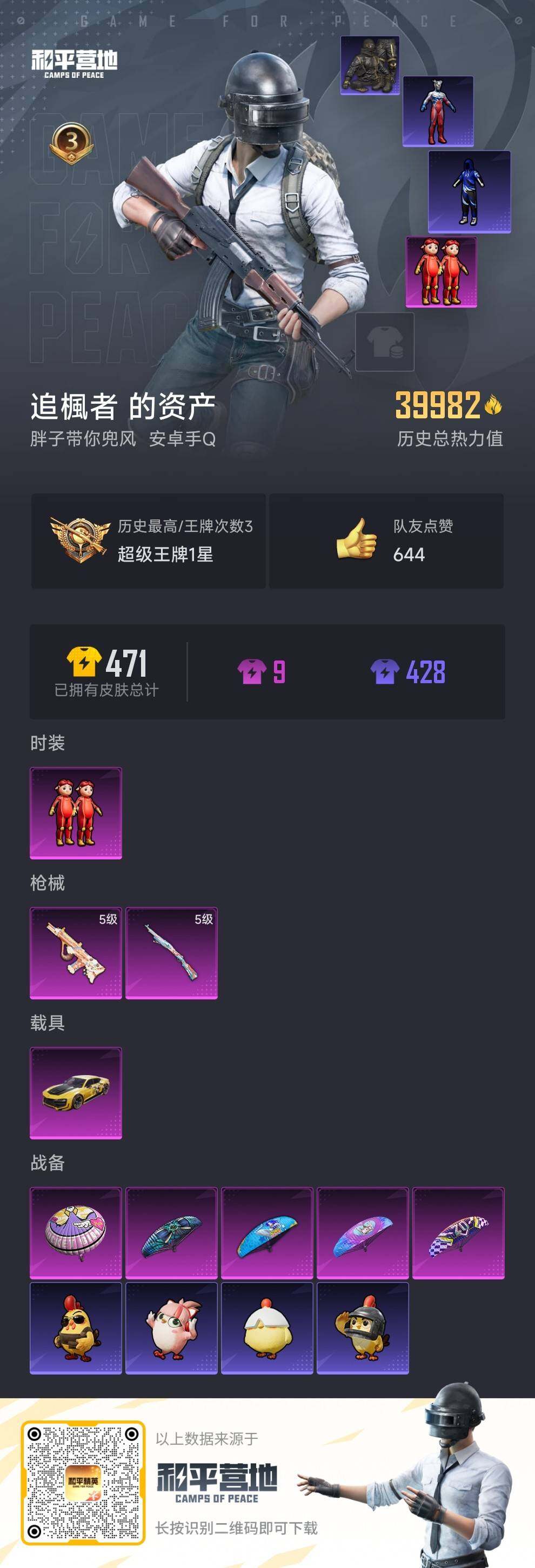 HPQM3421299和平精英账号详情图7 HPQM3421299和平精英账号详情图7