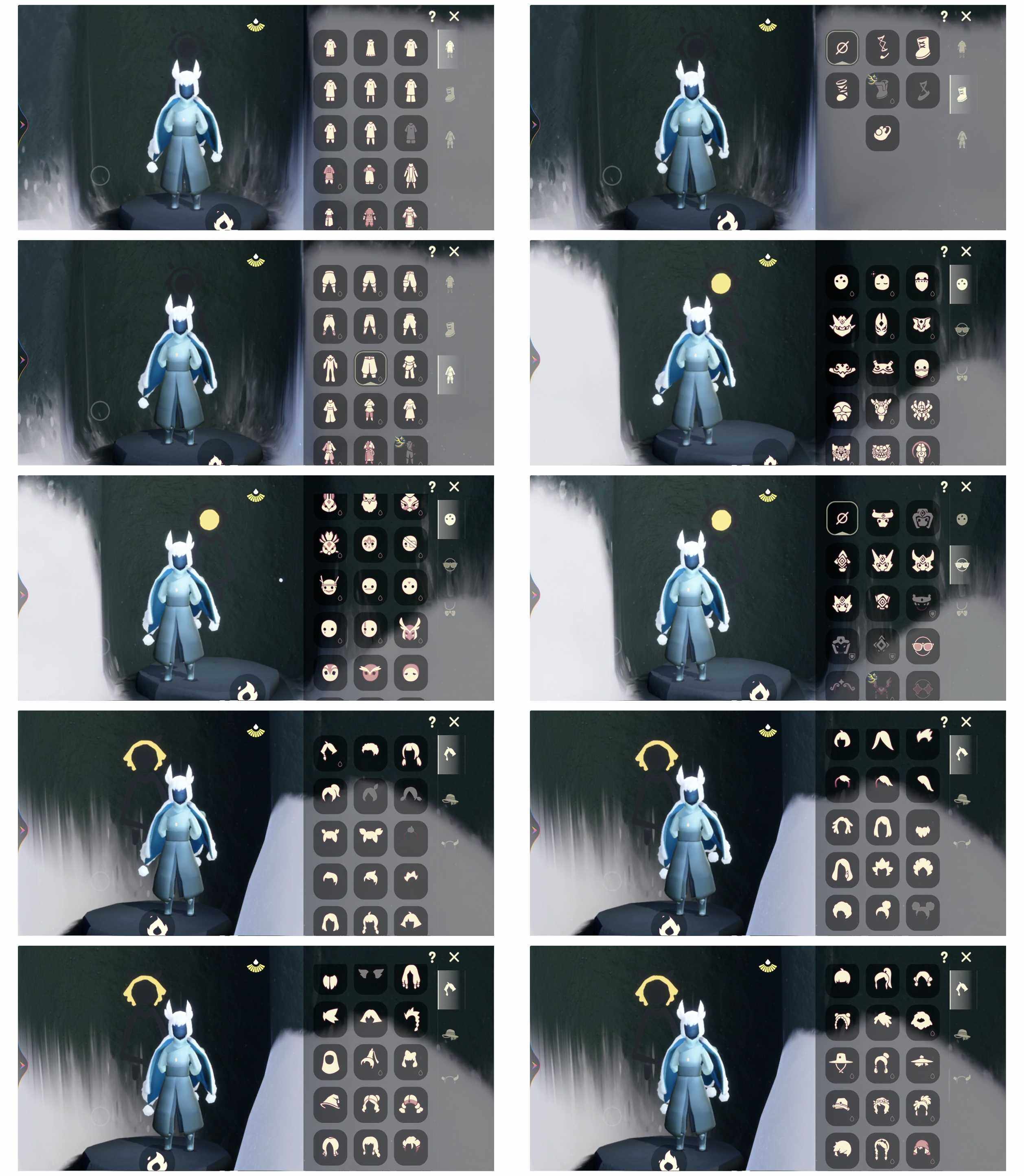 光遇账号vivo渠道服6季9翼狗头巫师帽圣诞鹿角女巫发型猫猫头盲僧眼罩黄眉面具狐狸背包详情看图
资源： 蜡烛 7    红烛13  翼9
已毕业地图：晨岛   雨林  霞谷  墓土   禁阁
毕业季节：预言季 梦想季  