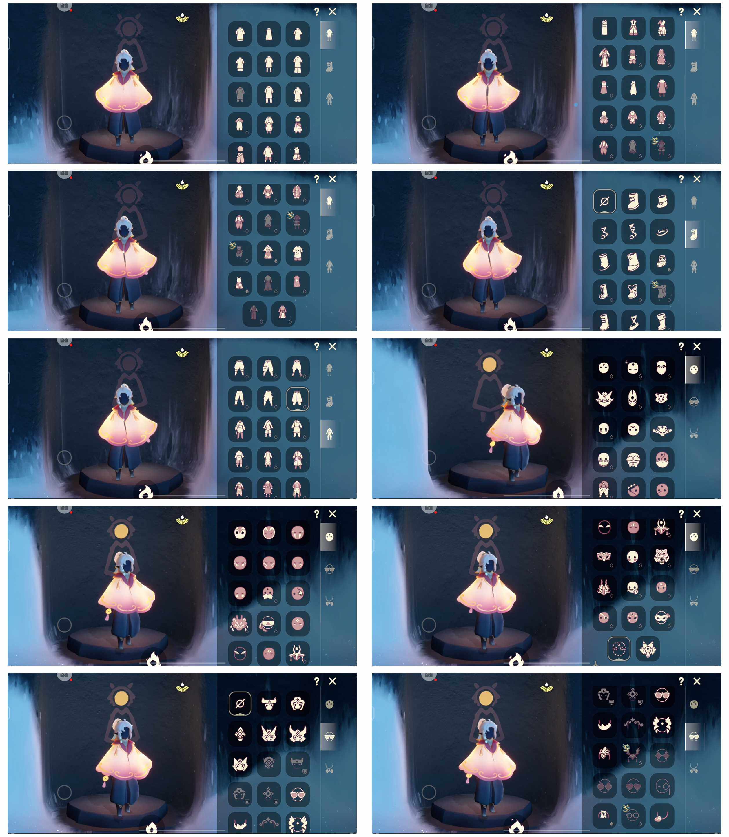 光遇账号华为渠道服10季10翼小王子斗篷巫师帽武士裤正太王子围巾妮妮长裙搓澡巾
资源： 蜡烛 26  爱心18    10翼    
已毕业地图：晨岛  云野  雨林   霞谷  墓土
毕业季节： 潜海季  欧若拉季