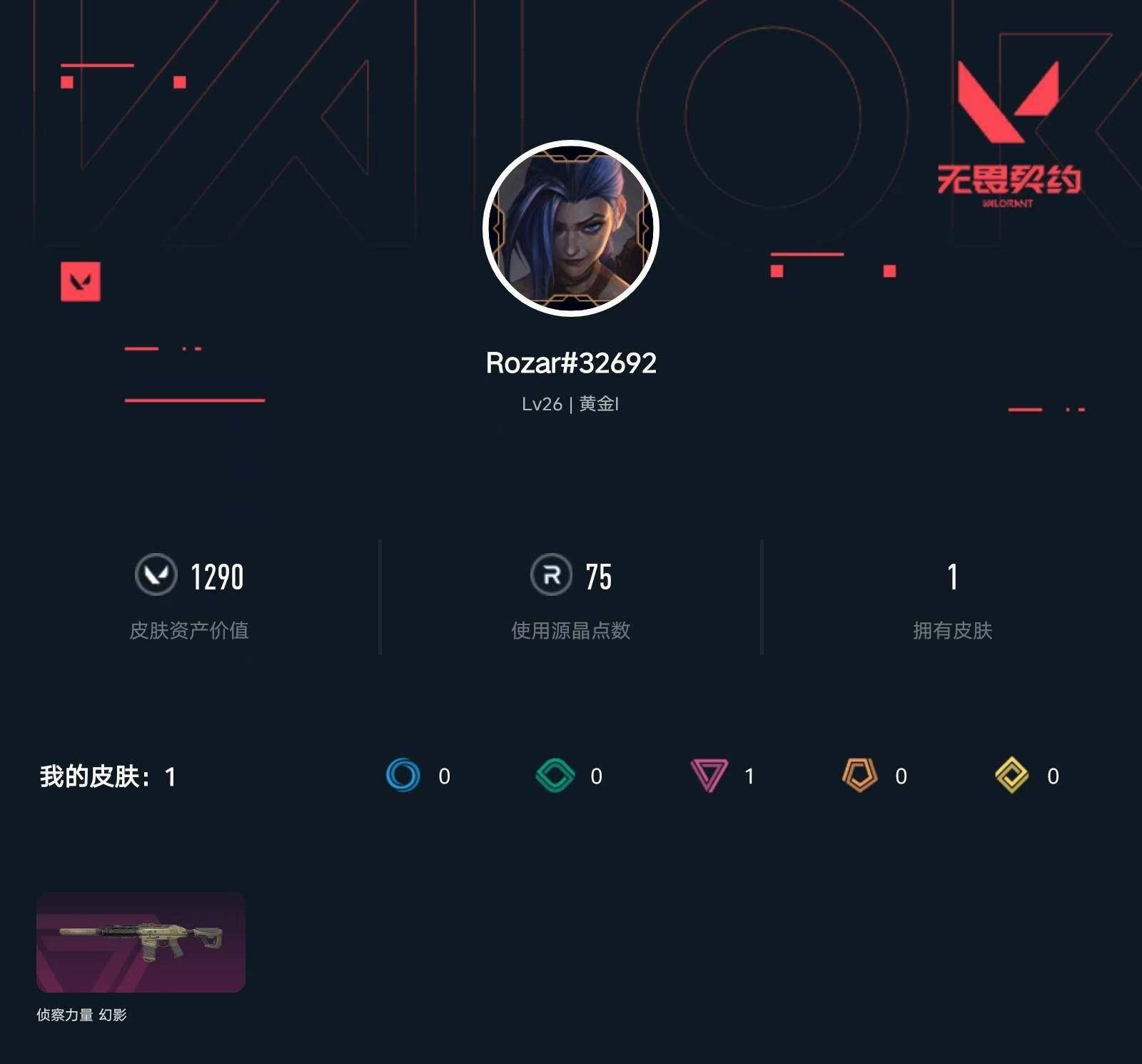 WWQXL328707无畏契约账号详情图3 WWQXL328707无畏契约账号详情图3