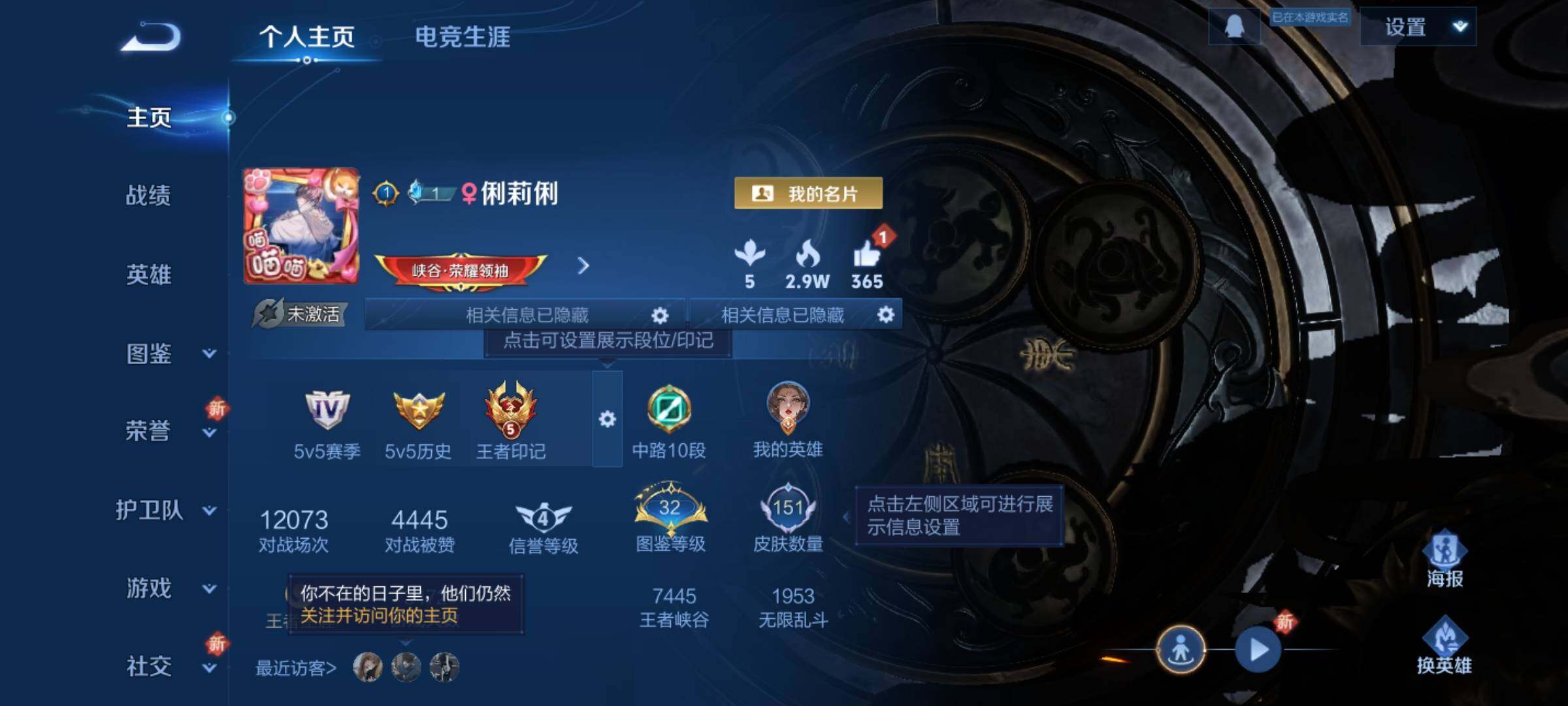 WZKG451248王者荣耀账号详情图3