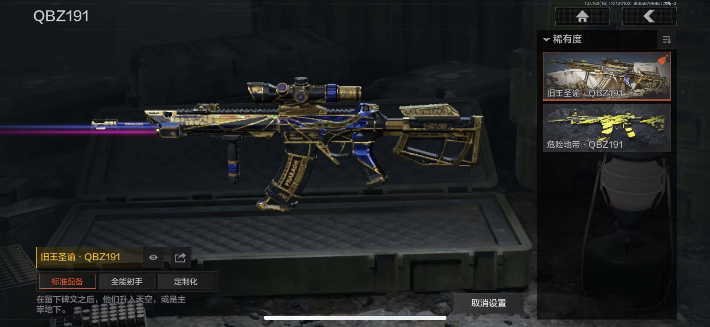 AQEY317090暗区突围账号详情图13 AQEY317090暗区突围账号详情图13