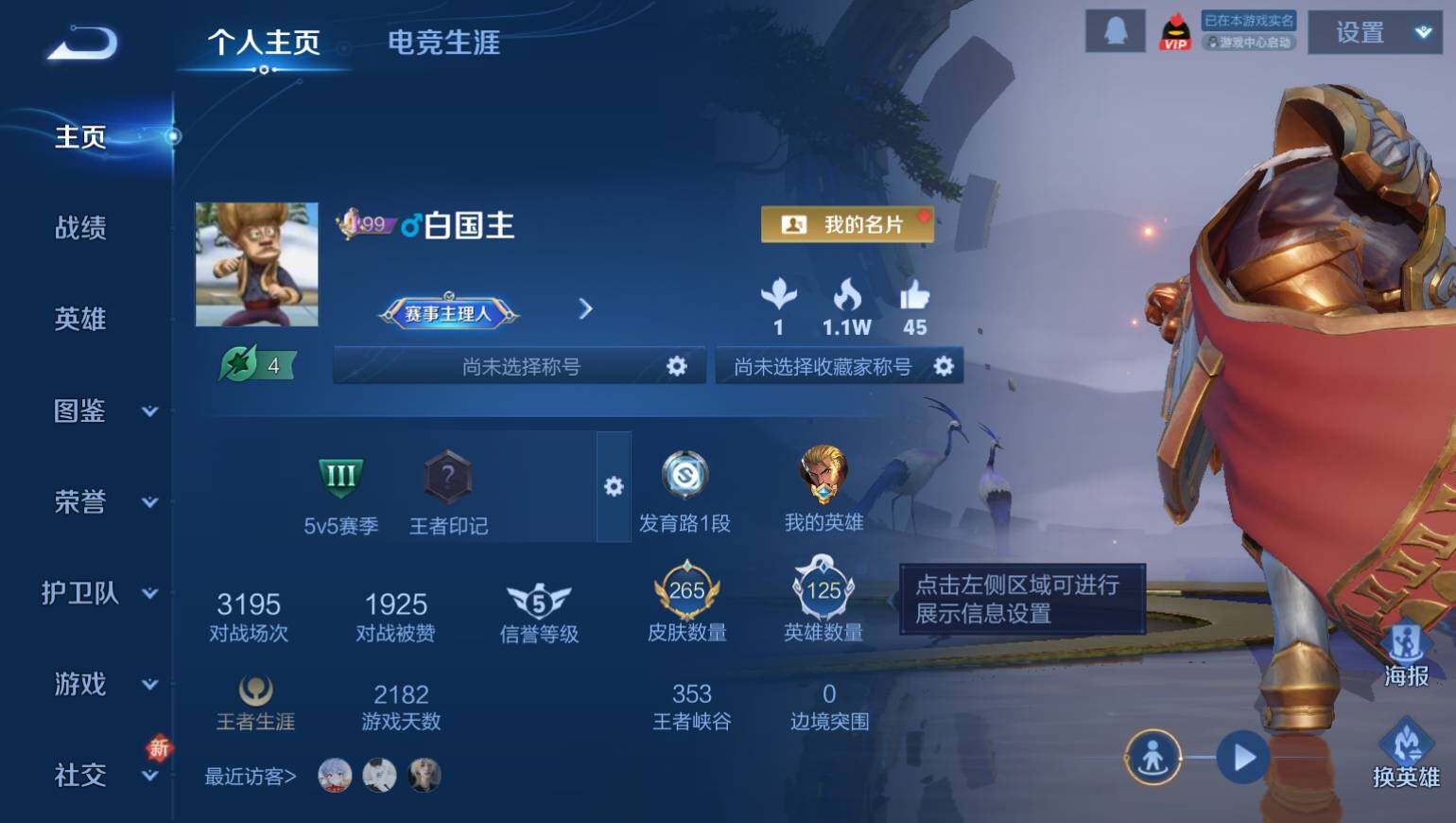 WZ0349933王者荣耀账号详情图3 WZ0349933王者荣耀账号详情图3