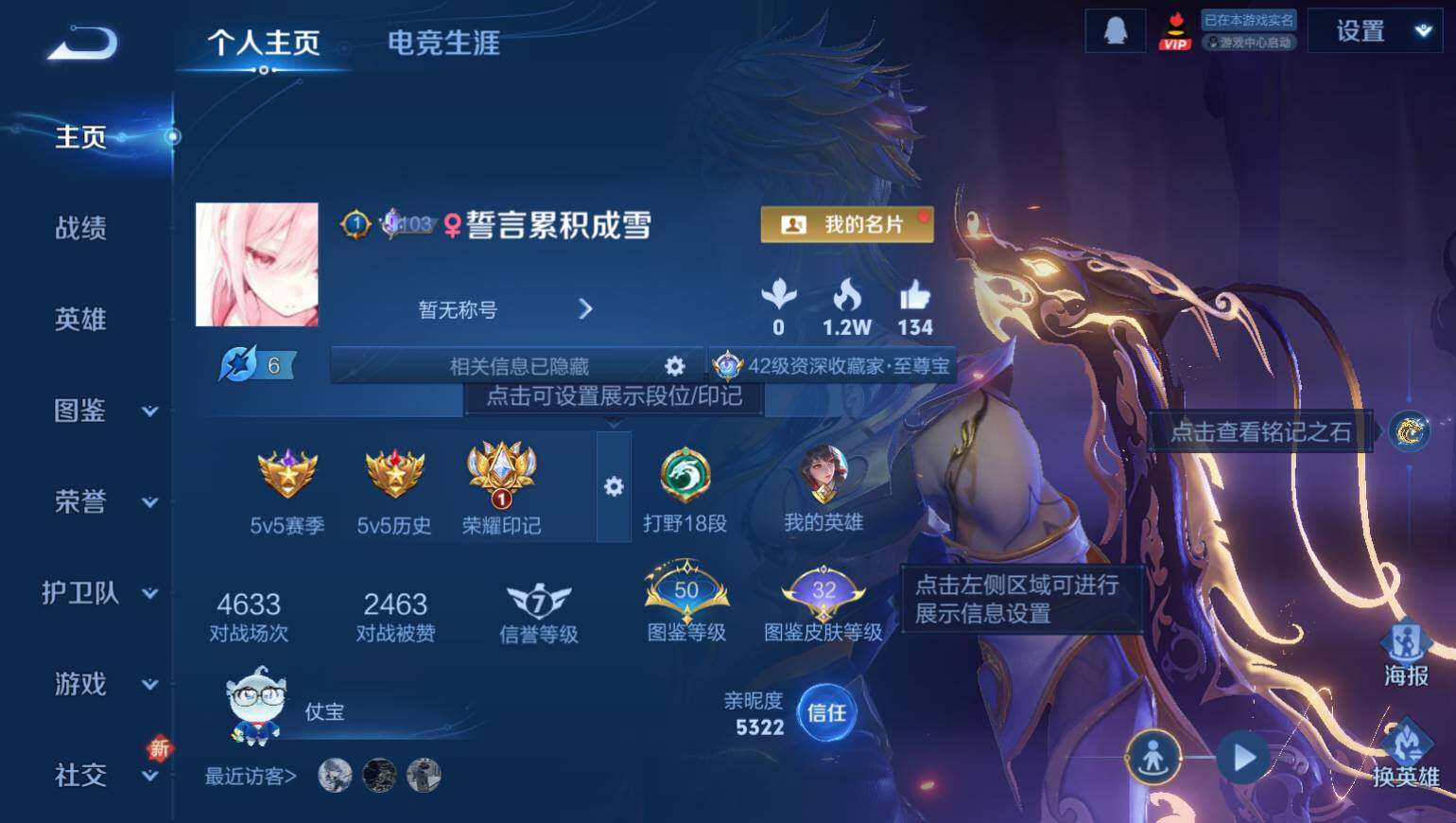 WZ0349935王者荣耀账号详情图3