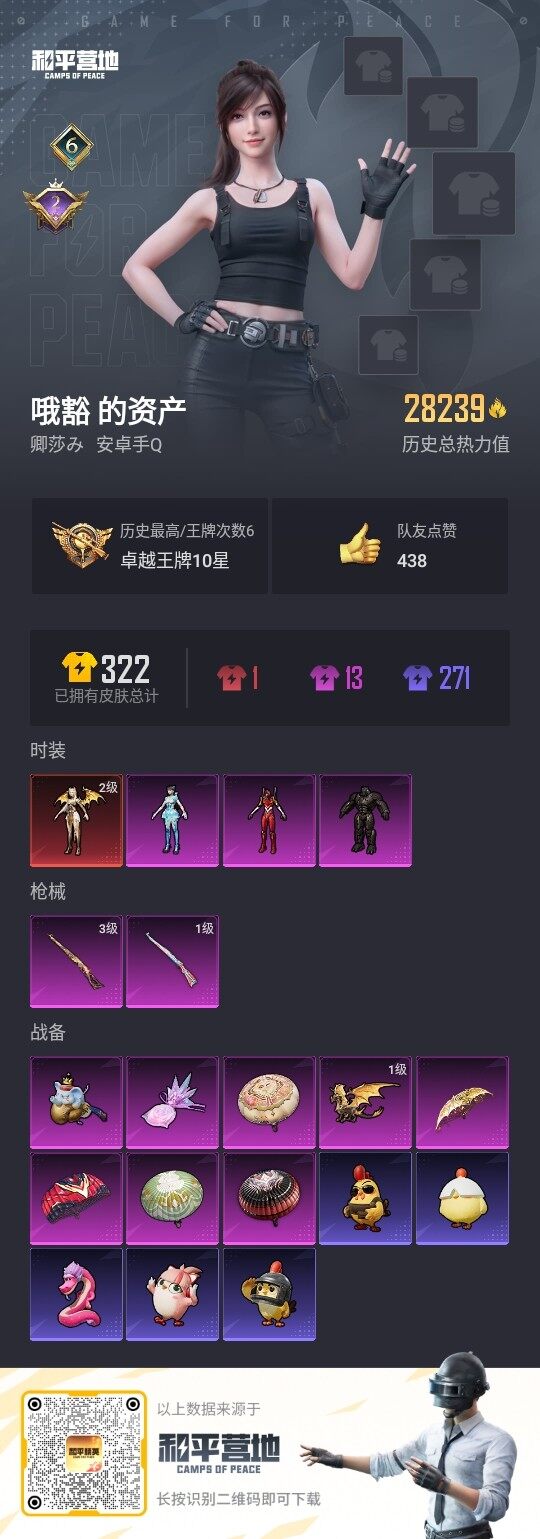 HPLX3431791和平精英账号详情图3 HPLX3431791和平精英账号详情图3