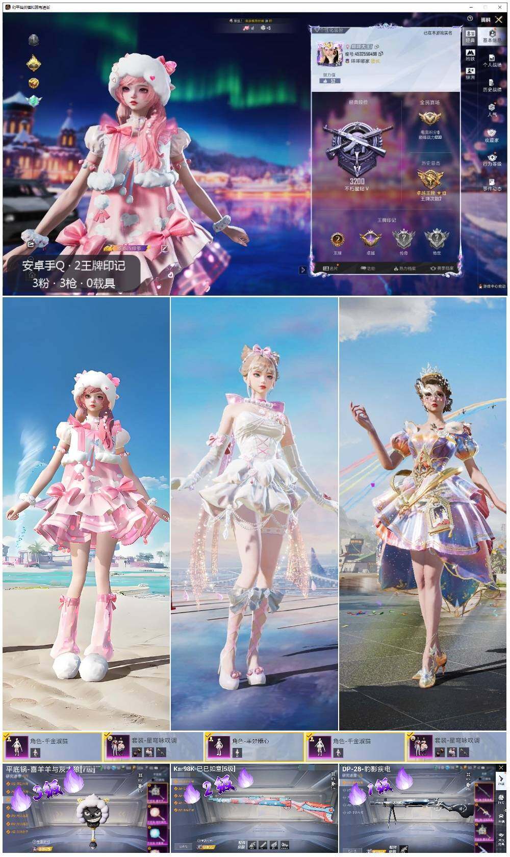 HPCMW3432679和平精英账号详情图2