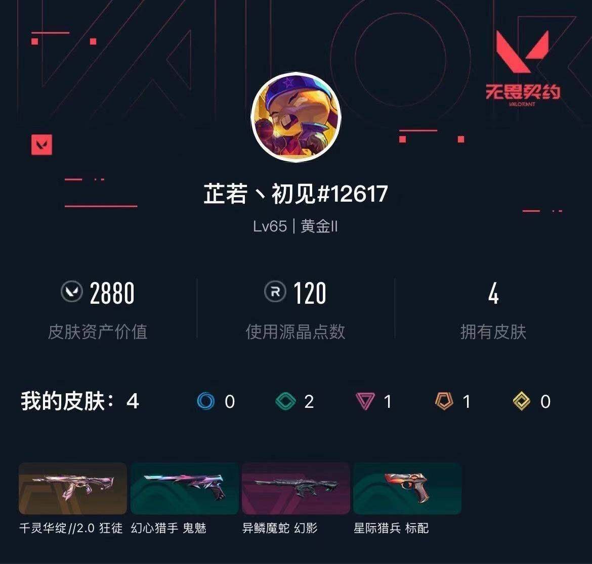 WWQXL328873无畏契约账号详情图3 WWQXL328873无畏契约账号详情图3