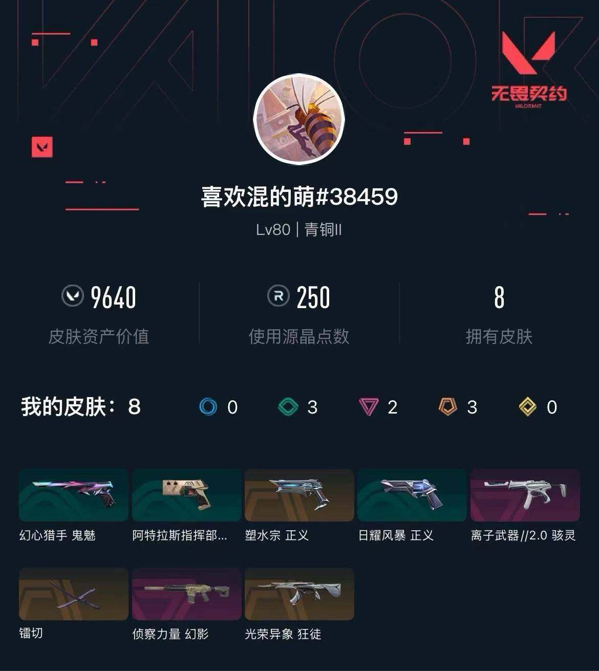 WWQXL328878无畏契约账号详情图3 WWQXL328878无畏契约账号详情图3