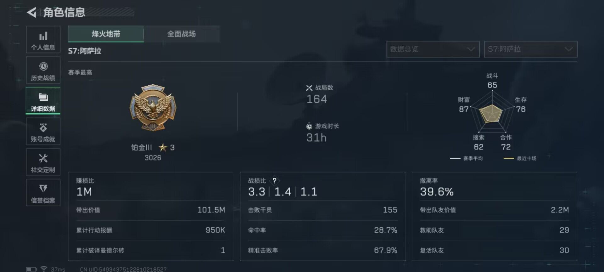 SJZQM383391三角洲行动账号详情图5 SJZQM383391三角洲行动账号详情图5