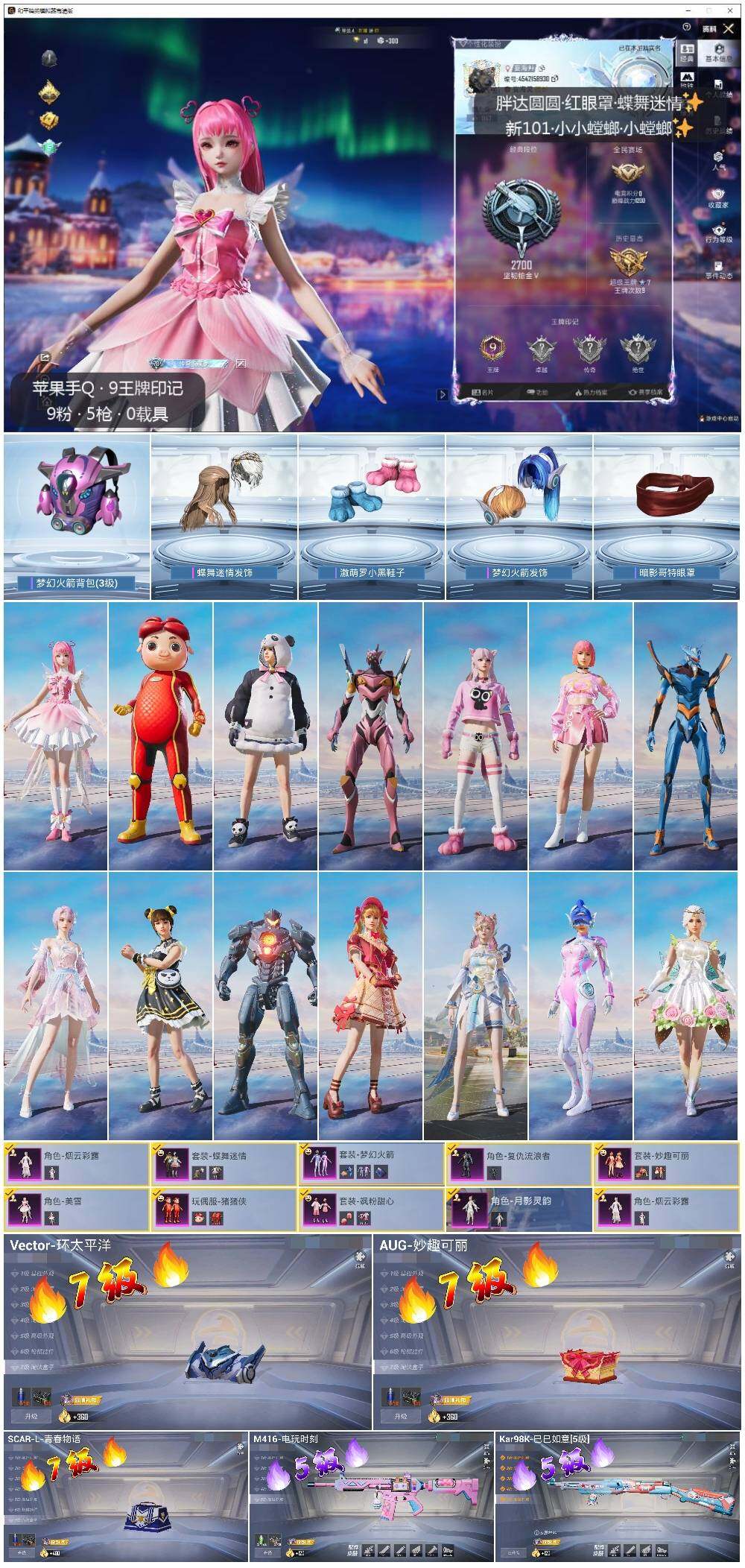 HPLE3432612和平精英账号详情图2 HPLE3432612和平精英账号详情图2