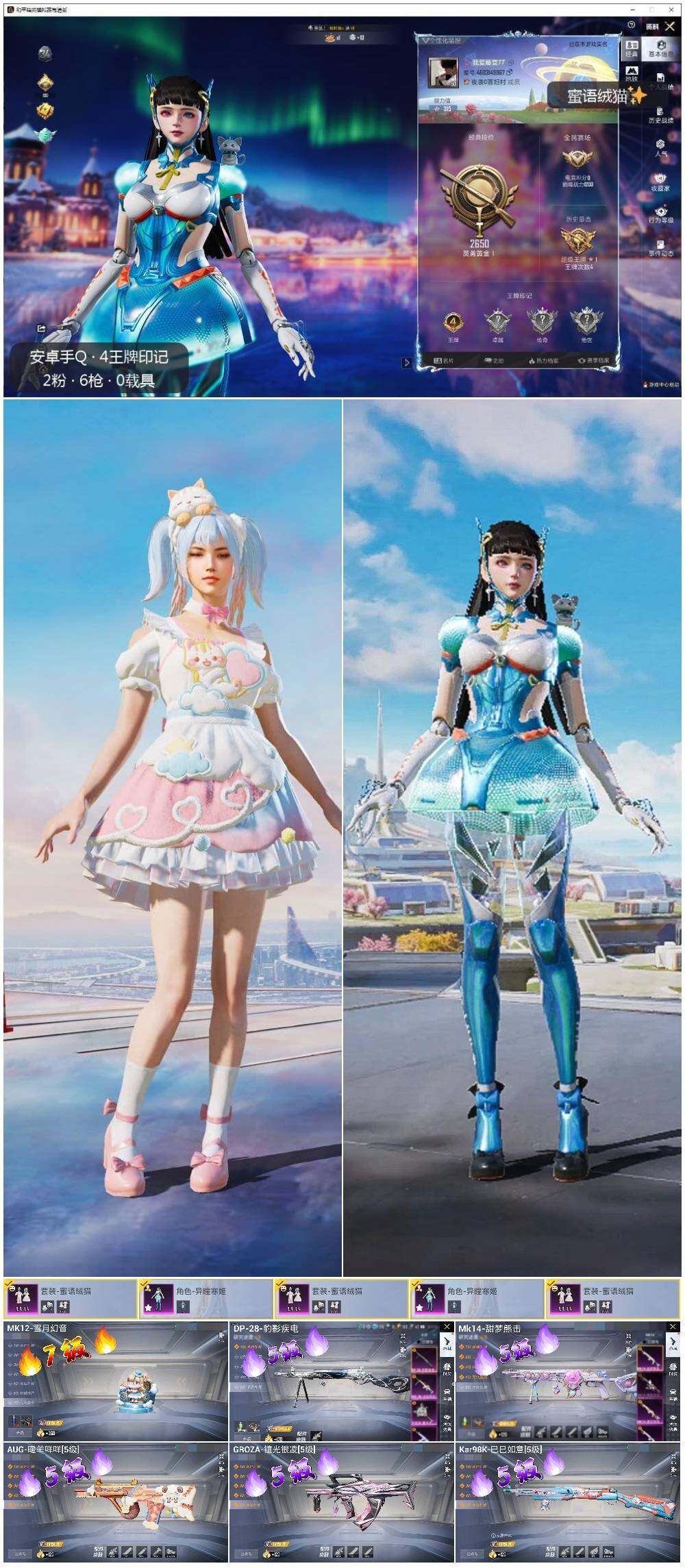 HPLE3432603和平精英账号详情图2 HPLE3432603和平精英账号详情图2