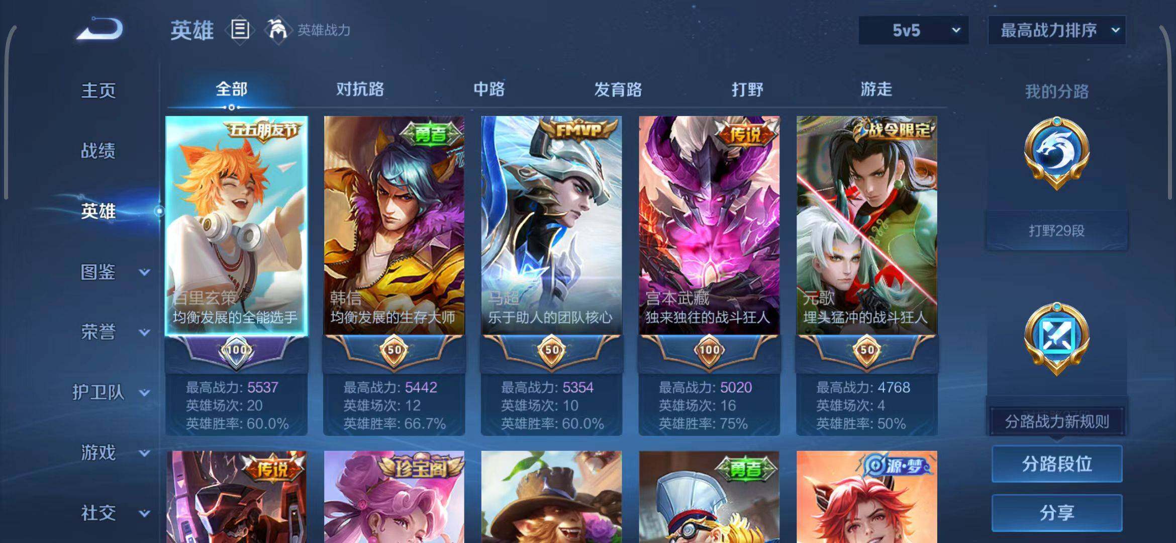 WZCMW3429384王者荣耀账号详情图5