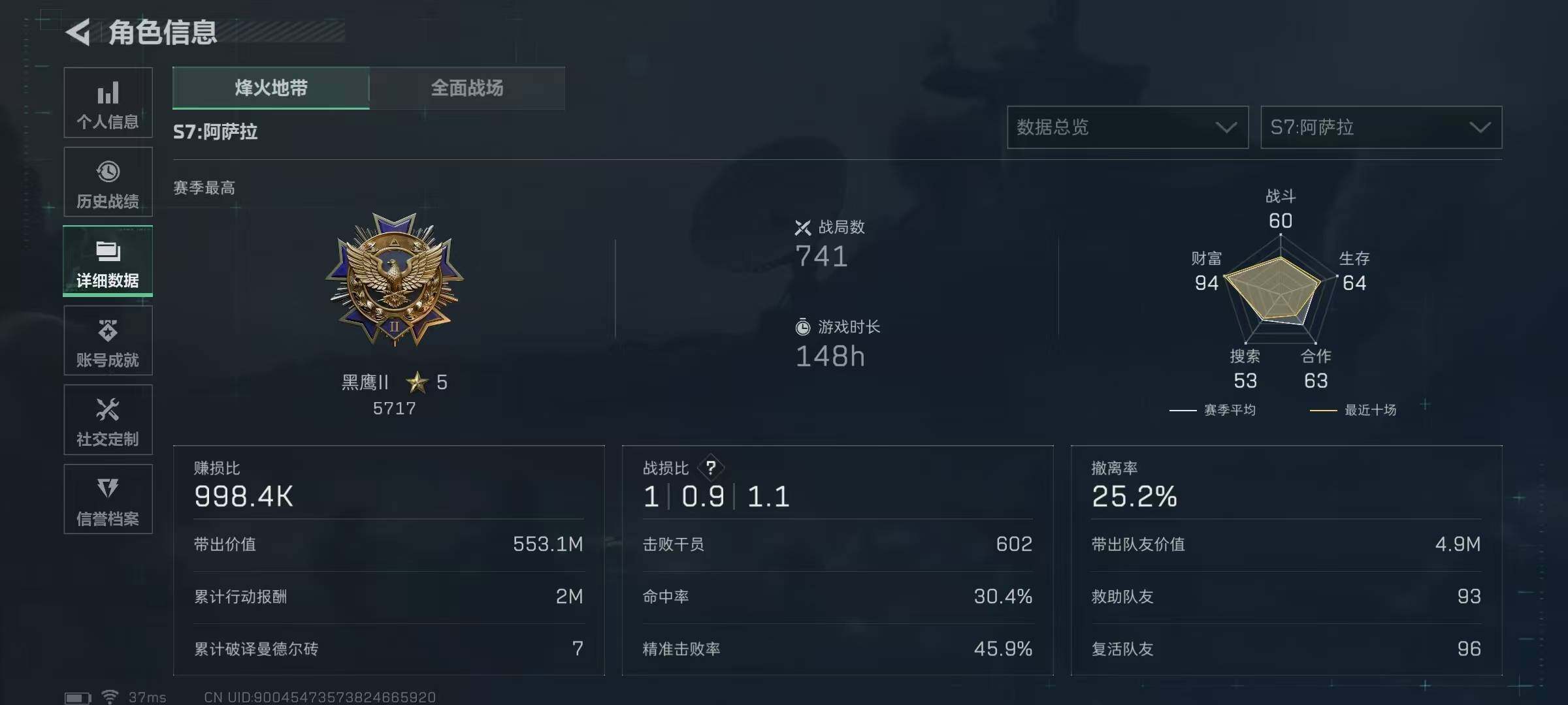 SJZQM383936三角洲行动账号详情图5 SJZQM383936三角洲行动账号详情图5