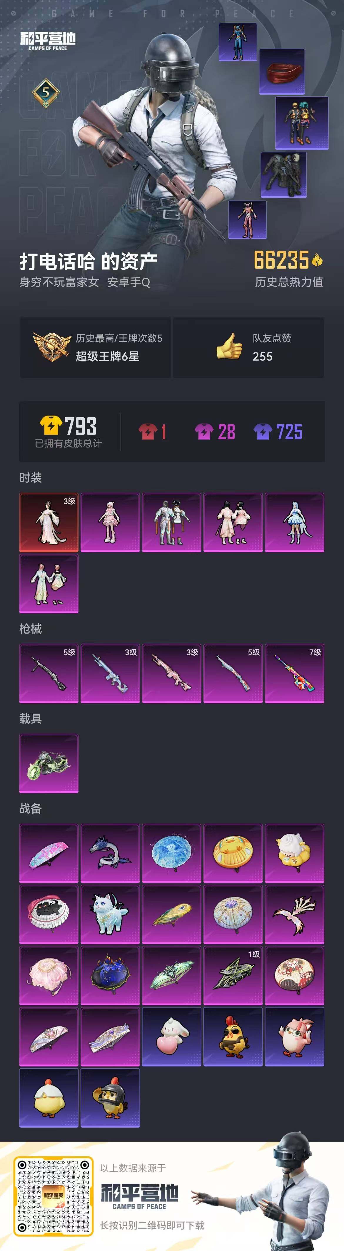 HPQM3422123和平精英账号详情图29 HPQM3422123和平精英账号详情图29