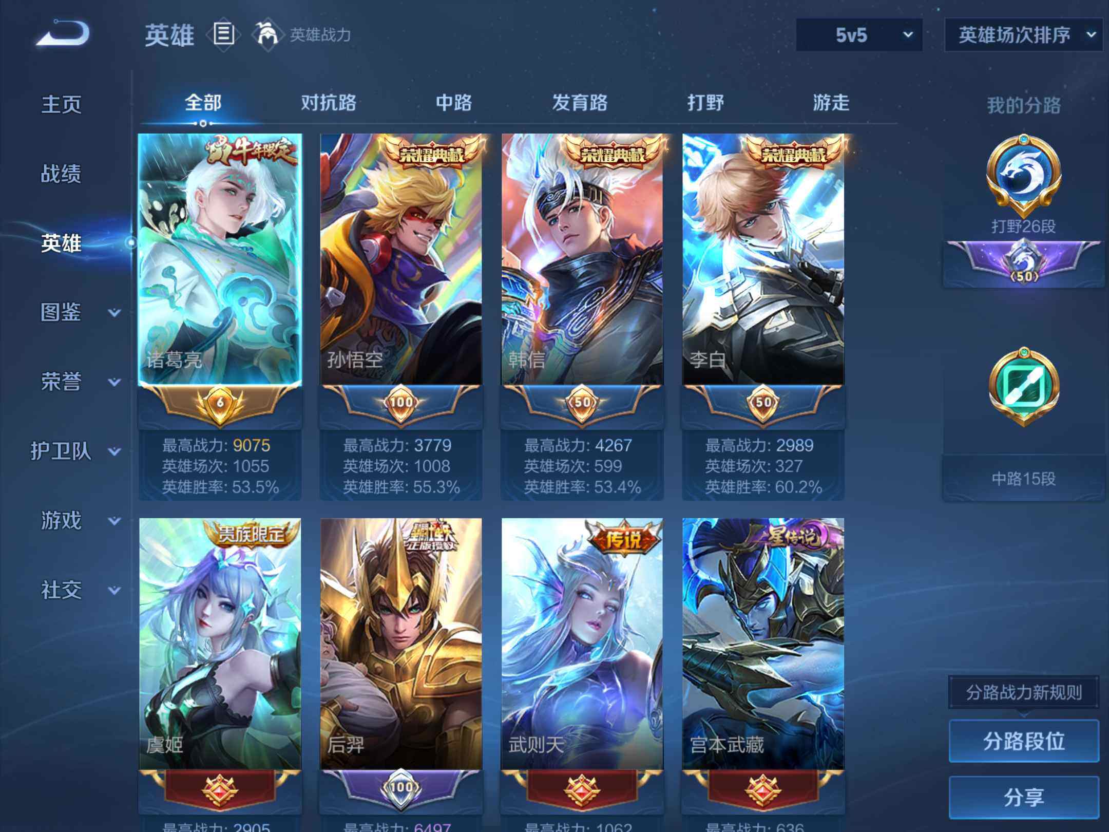 WZKG451252王者荣耀账号详情图7